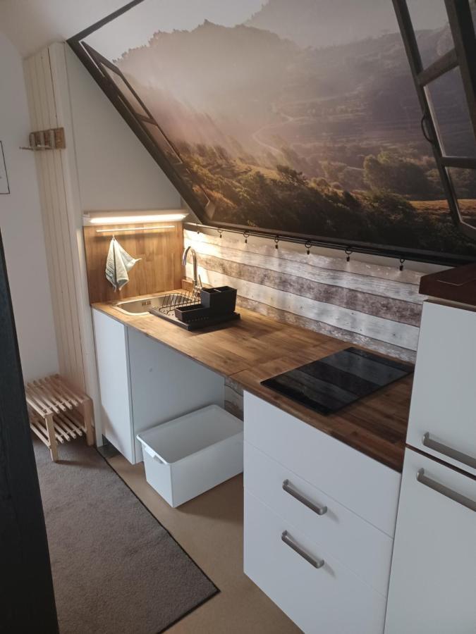 Giebelzimmer mit Weinbergblick Stetten  Exterior foto