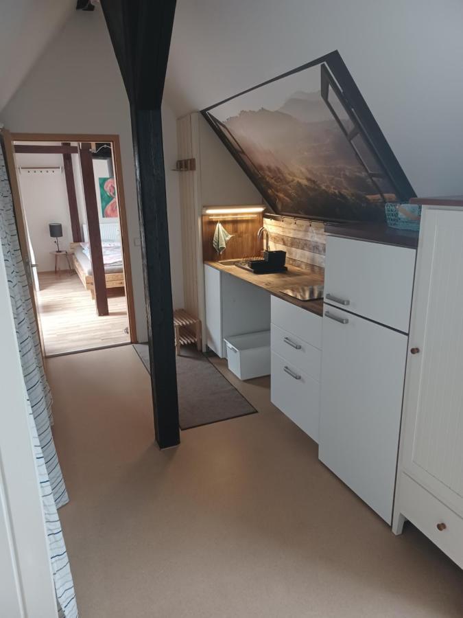 Giebelzimmer mit Weinbergblick Stetten  Exterior foto