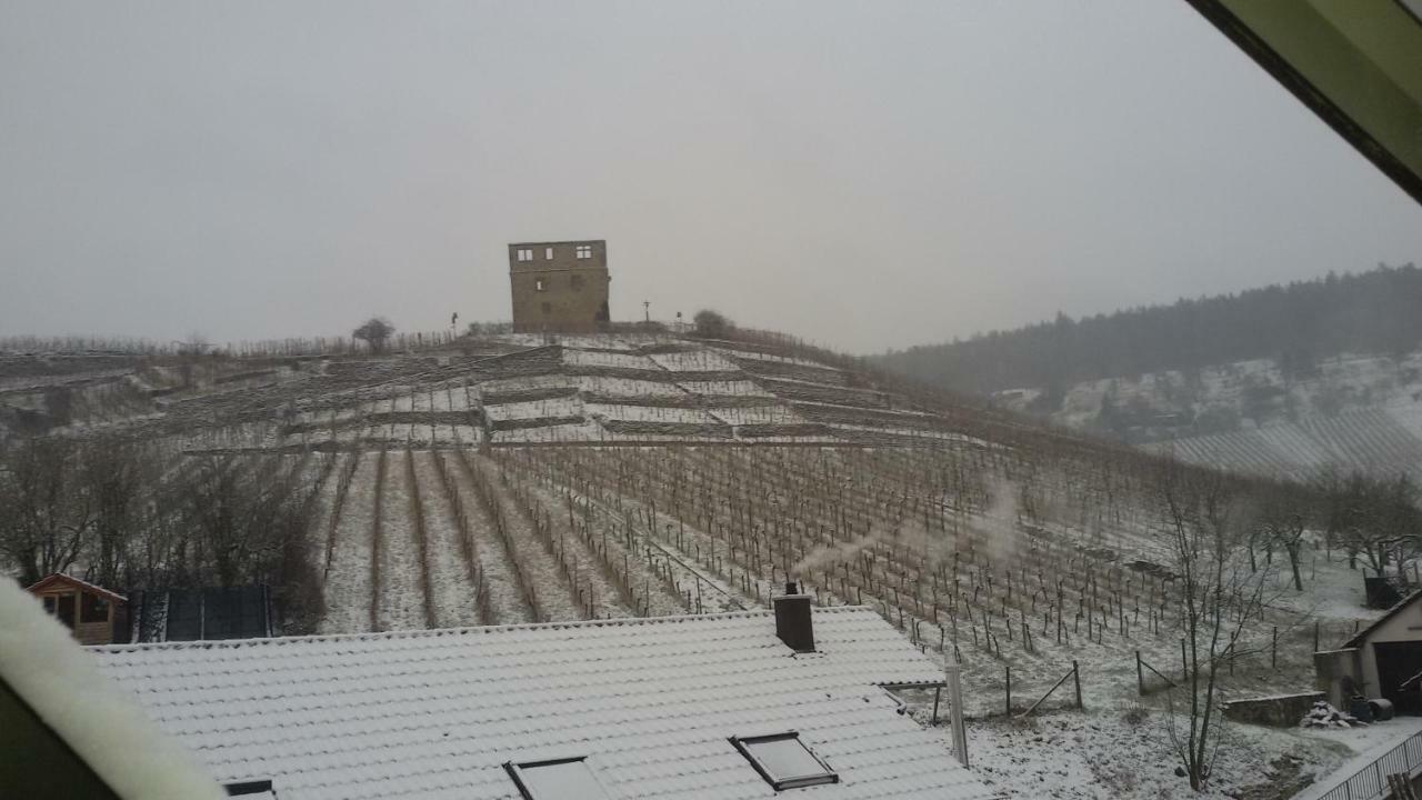 Giebelzimmer mit Weinbergblick Stetten  Exterior foto